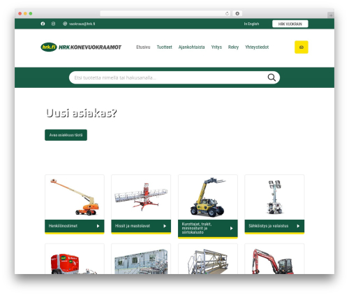 Into-Digital WordPress theme - hrk.fi