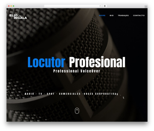 Revo best WordPress theme - elioingala.com