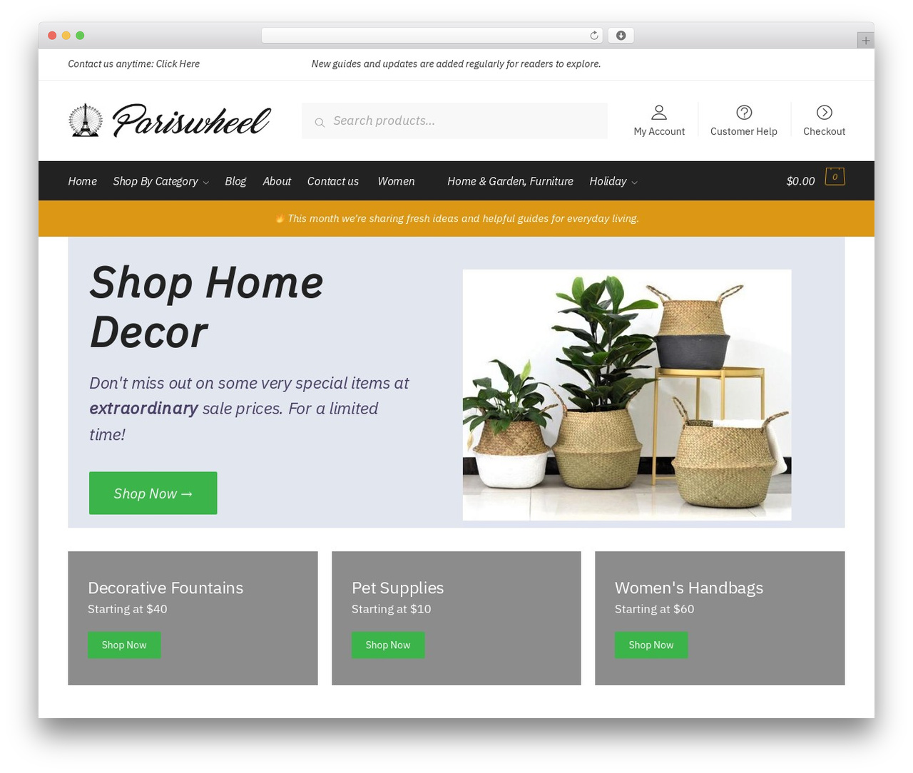 Shoptimizer WordPress theme design - pariswheel.com Shoptimizer WordPress theme design - pariswheel.com