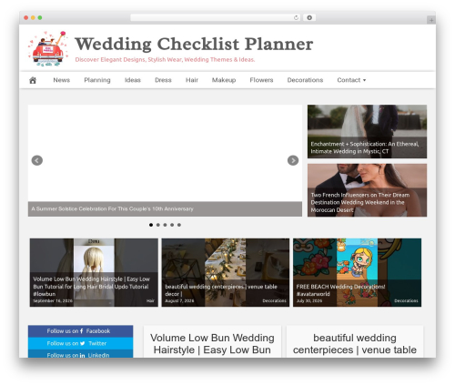 Wp autonomous rss WordPress plugin - weddingchecklistplanner.com
