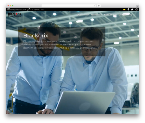 Theme WordPress Jaque Theme - blackorix.com