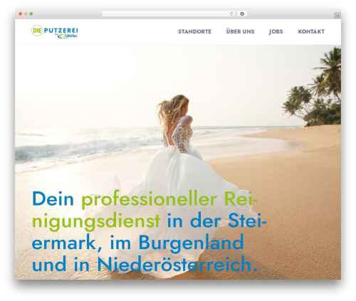 Theme WordPress Bootstrap Basic4 - dieputzerei.at