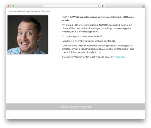Tokyo core WordPress plugin - djwaldow.com