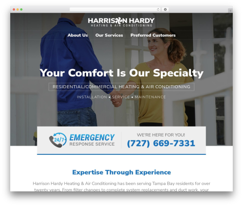Theme WordPress Lambda - harrisonhardyac.com