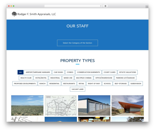 UnfinityPlus WordPress theme - rodgerfsmithappraisals.com