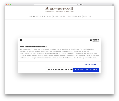 Woostroid theme WordPress - steinweghome.de