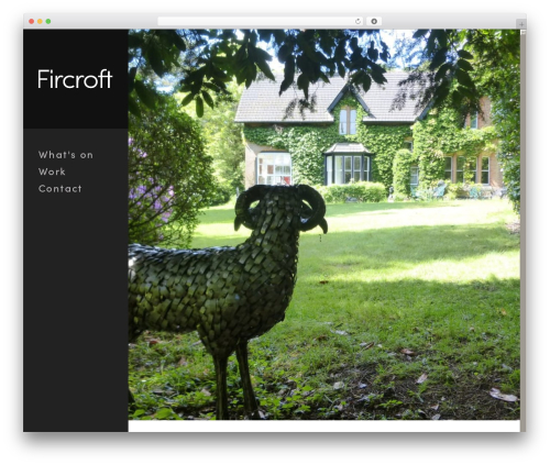 WordPress theme Fircroft - fircroft.info