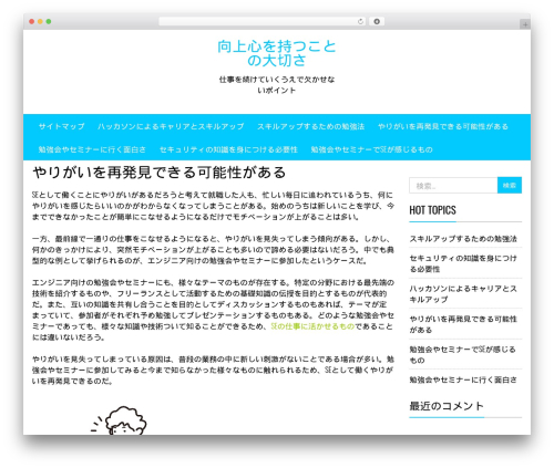 WordPress theme Holidays - headscarf.net