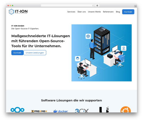 WordPress theme IT-ION Theme - feeder.ro