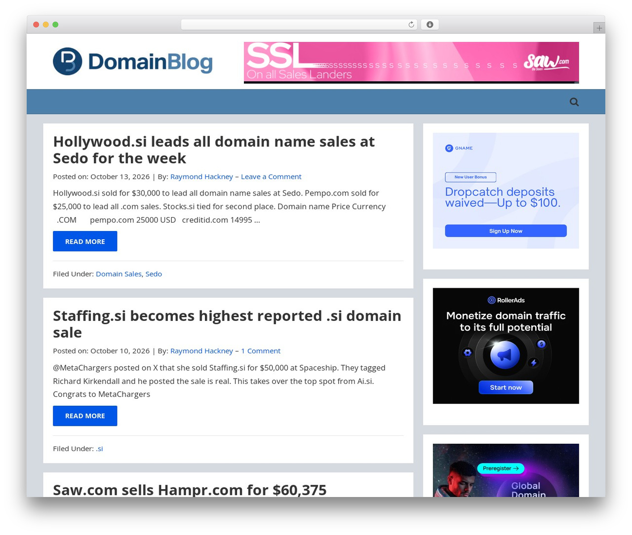 WordPress theme Mudra - domainblog.com WordPress theme Mudra - domainblog.com