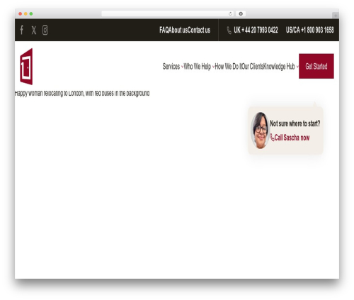WordPress theme seodr - londonrelocation.com