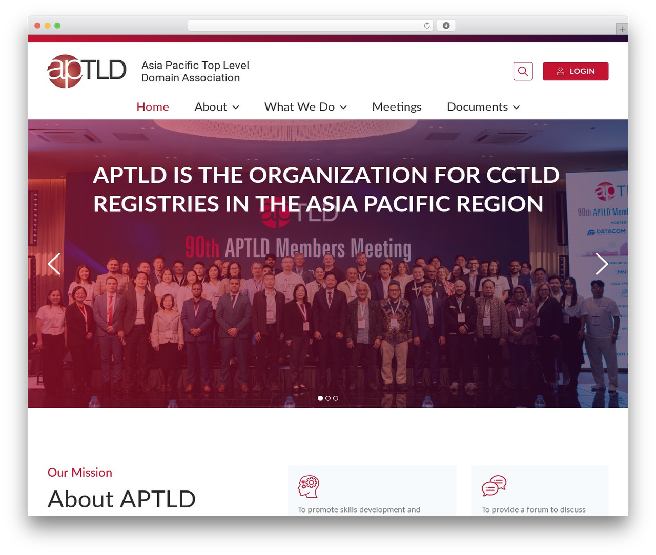 aptld-theme. WordPress theme - aptld.org