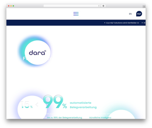 Divi theme WordPress - hf-solutions.co