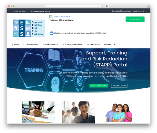 Divi WordPress theme design - emp-ss.com