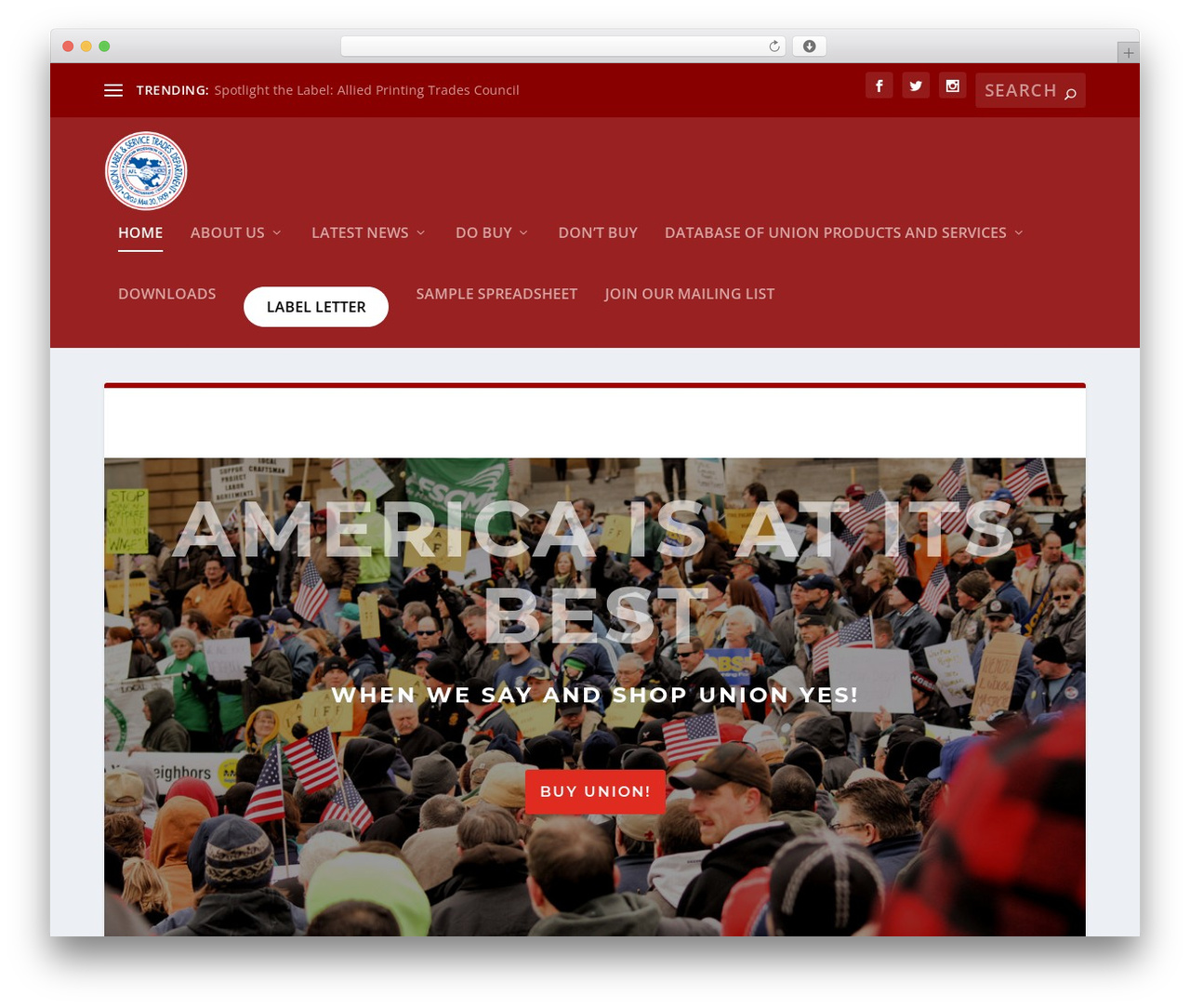 Extra WordPress shopping theme - unionlabel.org Extra WordPress shopping theme - unionlabel.org