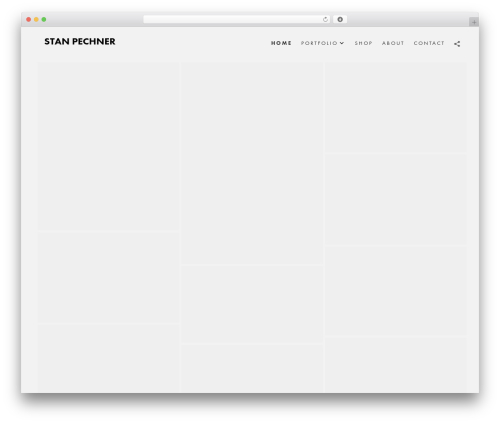 Flatbase photography WordPress theme - brucegetty.com