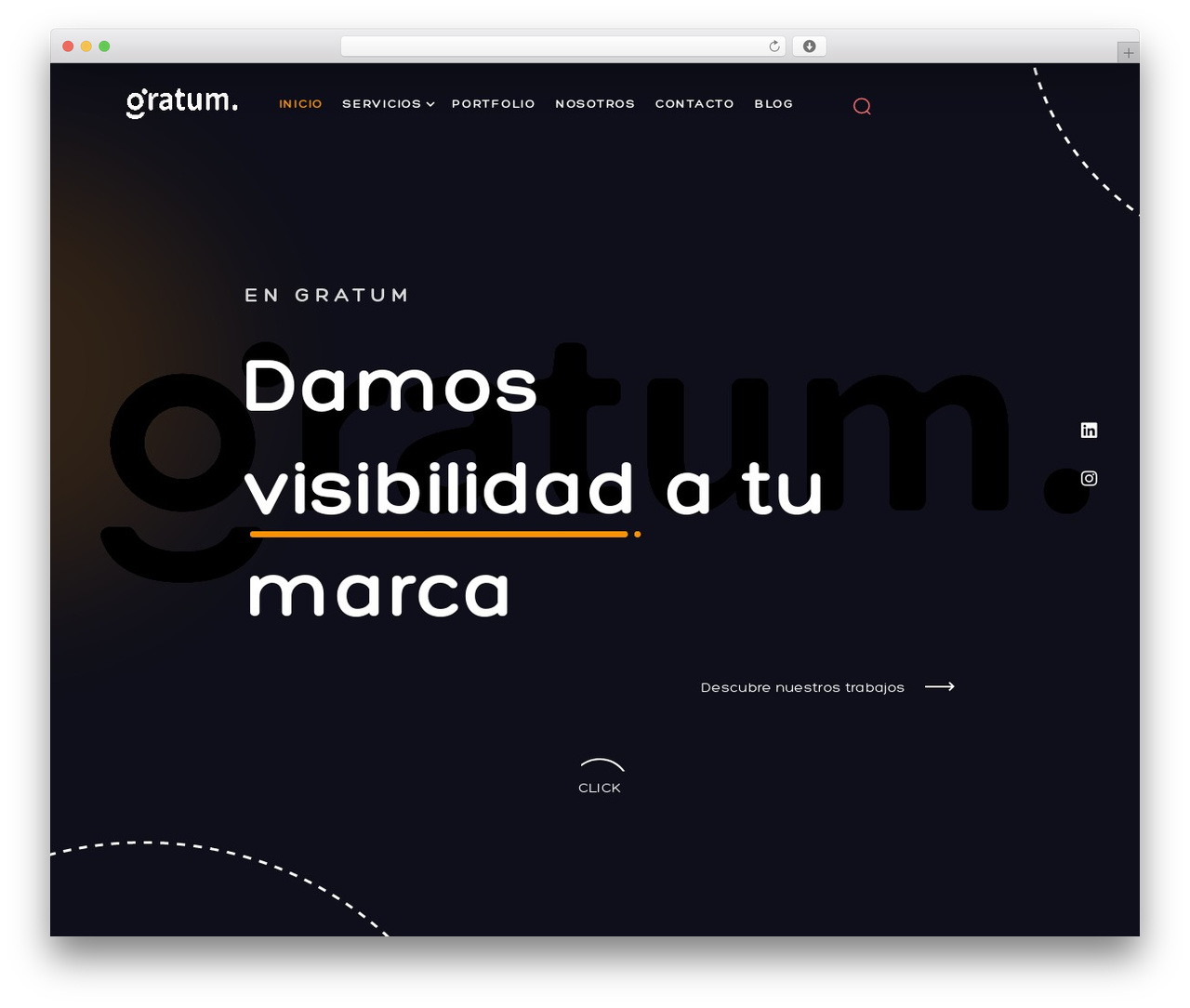 Gratum Corp theme WordPress - gratumcorp.com
