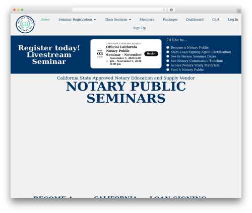 Wp courseware WordPress plugin - notarypublicseminars.com
