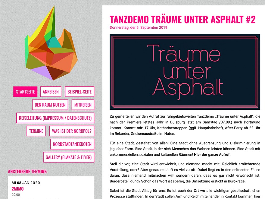 nerdpol 2.0 WordPress theme