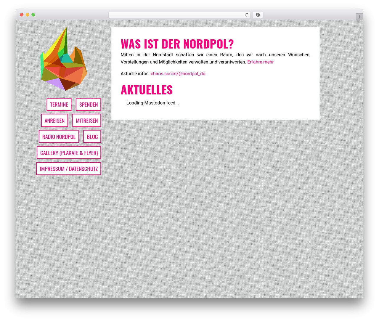 nerdpol 2.0 WordPress theme - nrdpl.org