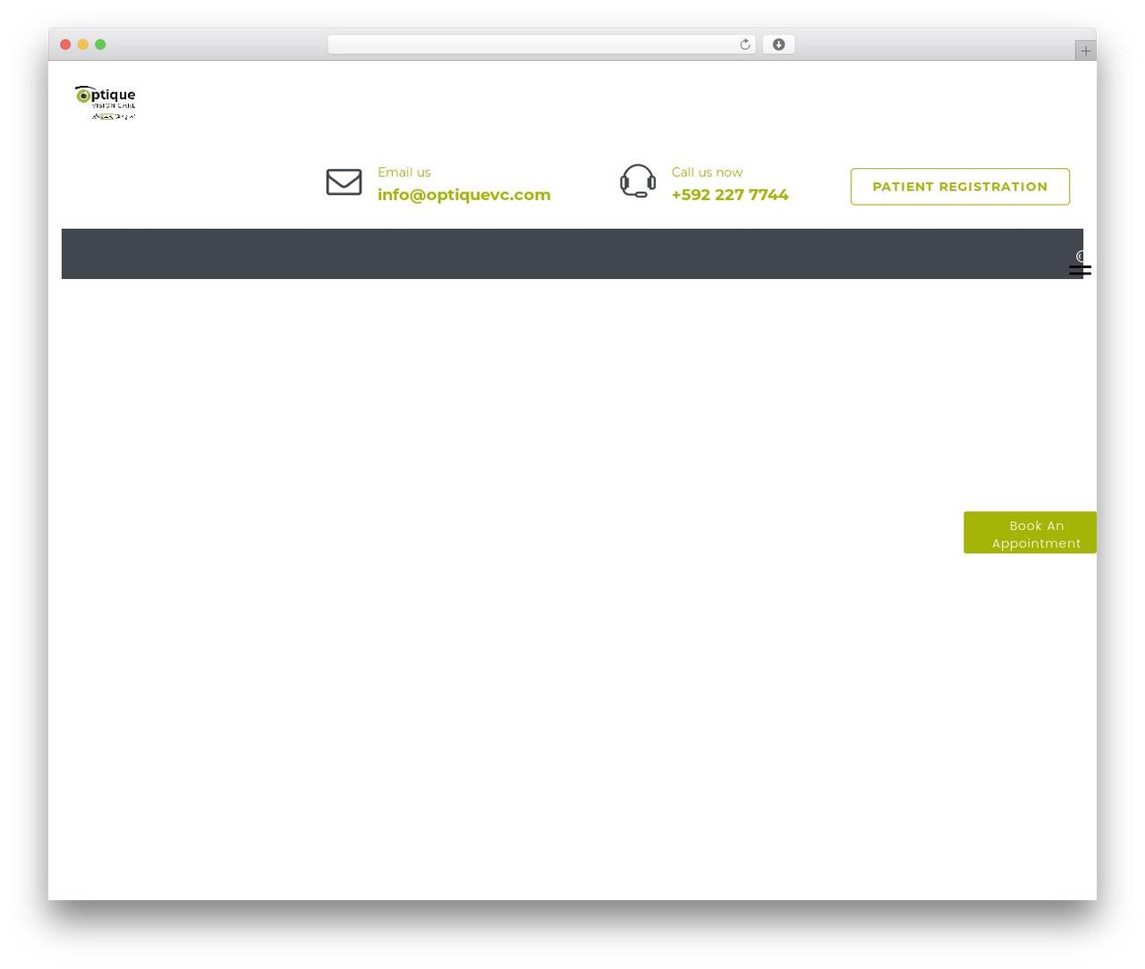 Optico WordPress theme - optiquevc.com