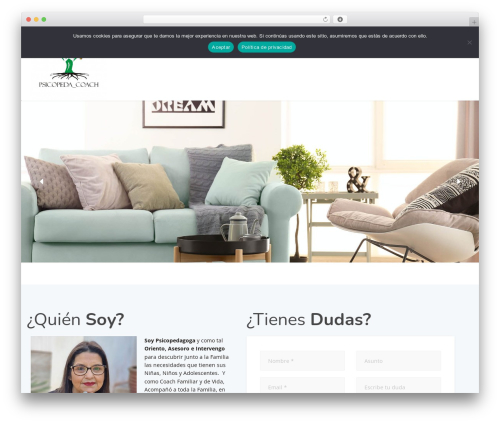 Physio-qt WordPress theme - psicopedacoach.com