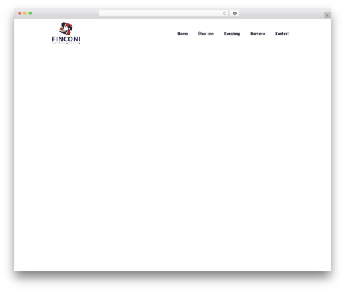 RyanCole WordPress theme - finconi.com