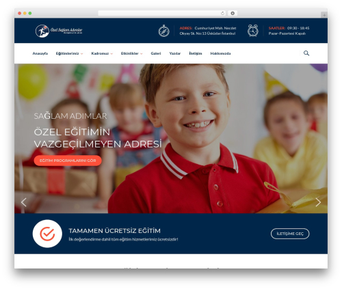 Theme WordPress Enfant - saglamadimlar.com
