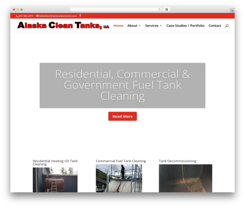 Theme WordPress Alaska Clean Tanks - alaskacleantanks.com