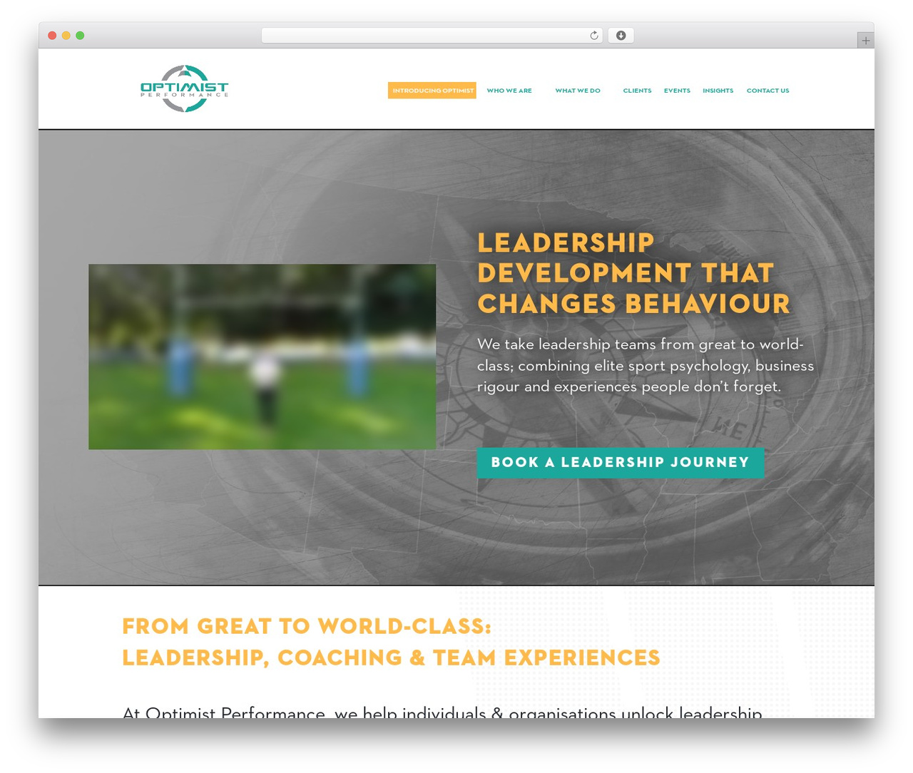 Theme WordPress Divi - optimistperformance.com