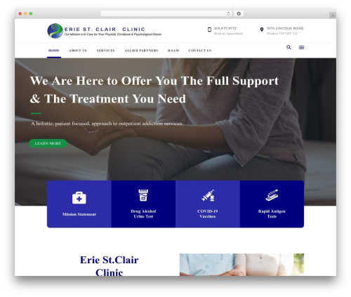 Theme WordPress HouseMed - eriestclairclinic.com