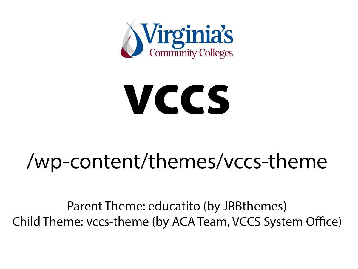 VCCSBootstrap WordPress theme