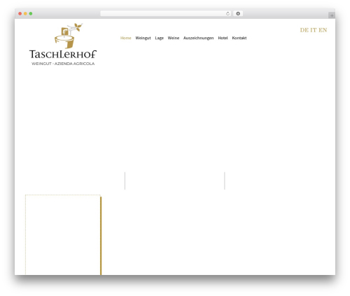 WineMaker WordPress theme - taschlerhof.com