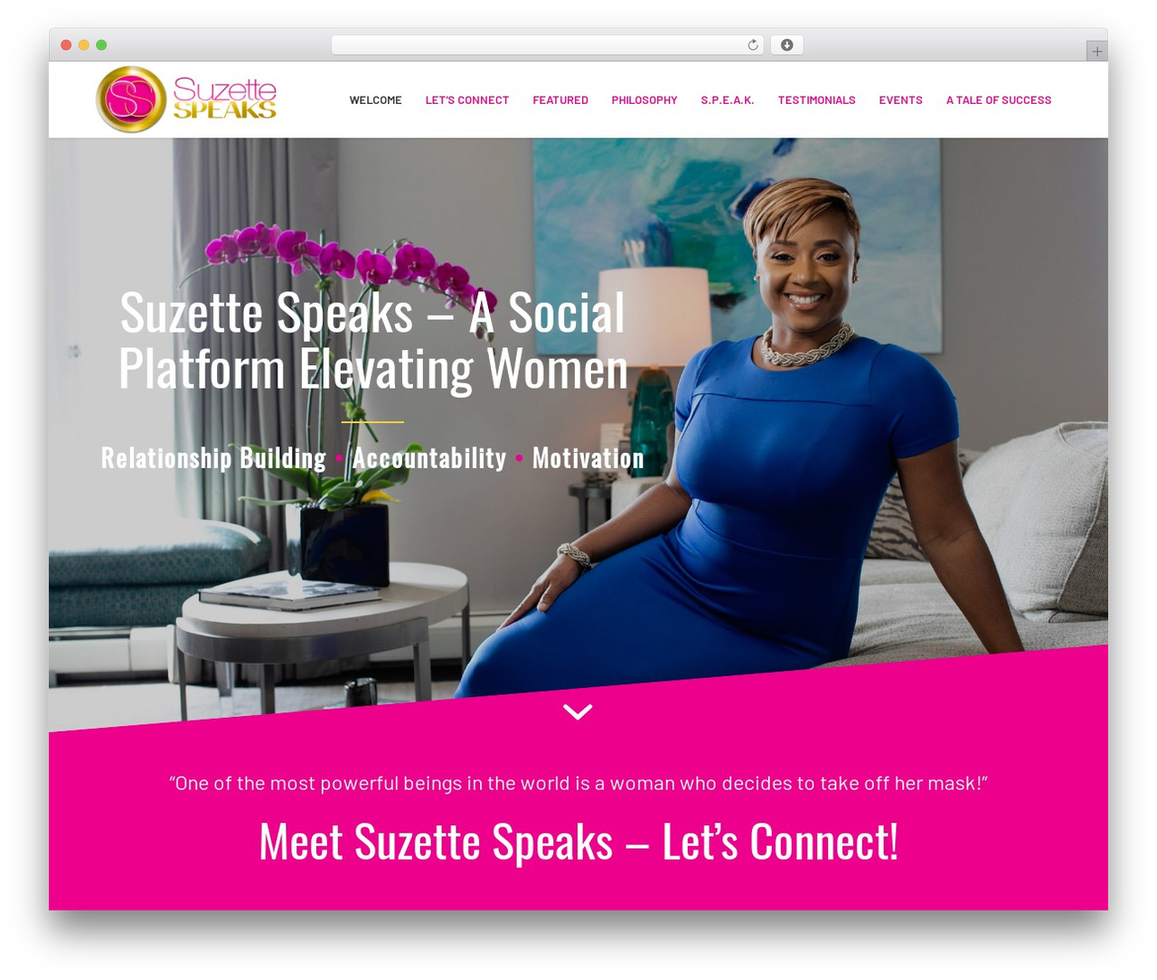 WordPress theme Dynamik - suzettespeaks.com WordPress theme Dynamik - suzettespeaks.com