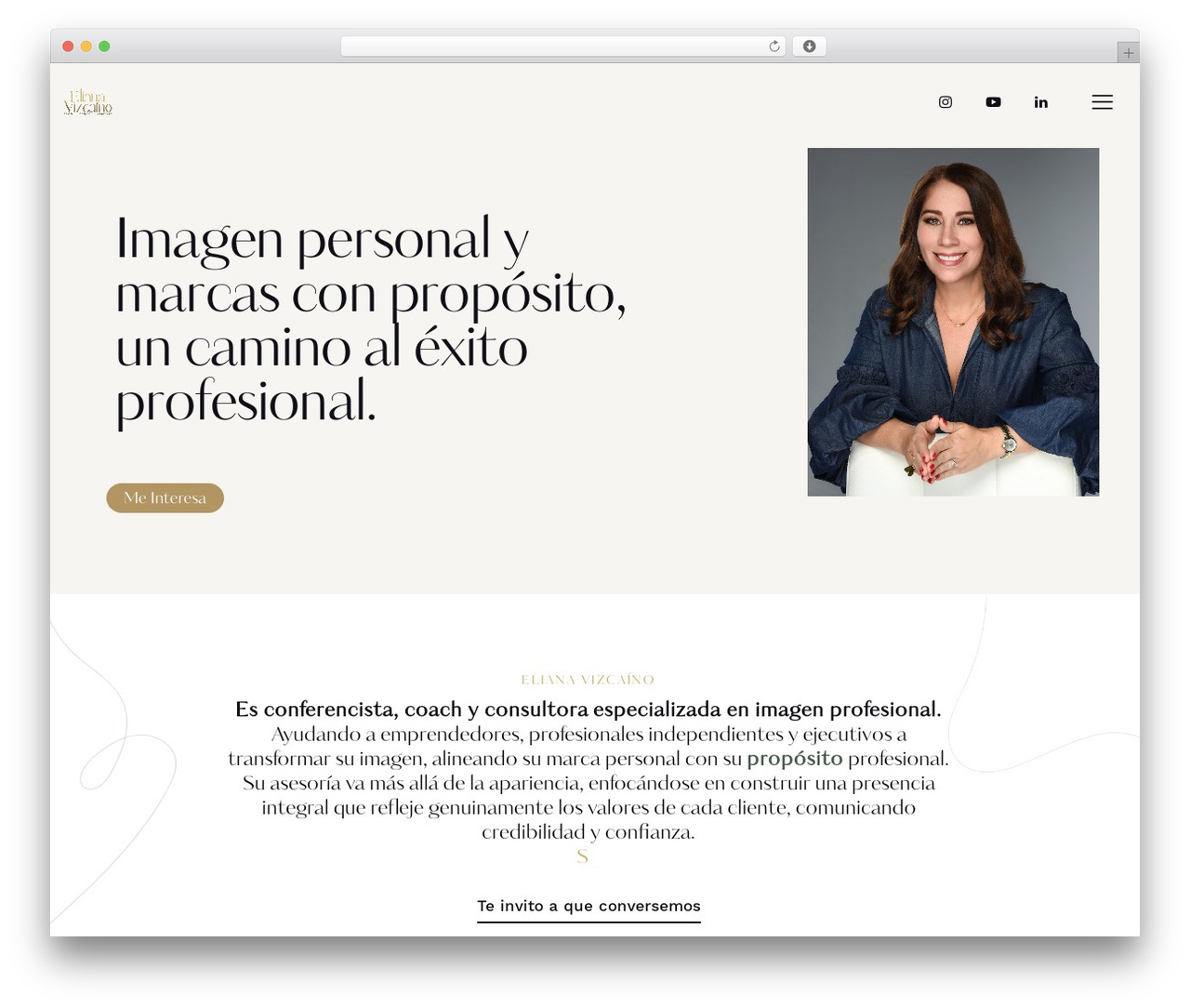 WordPress theme Etta - elianavizcaino.com