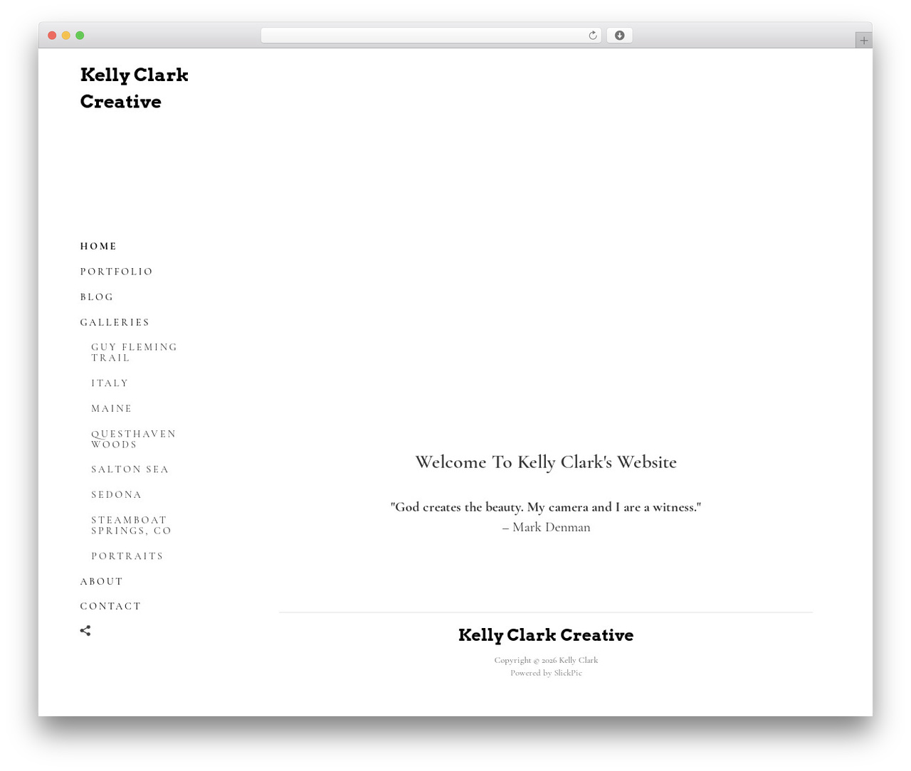 WordPress theme Flatbase - kellyclarkcreative.com