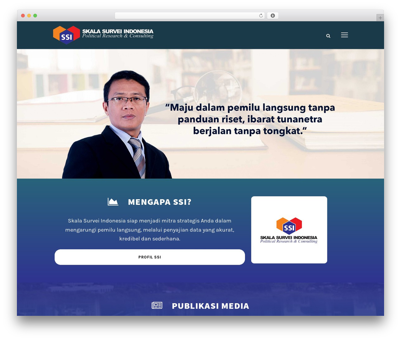WordPress theme Logisco - skalasurveiindonesia.com