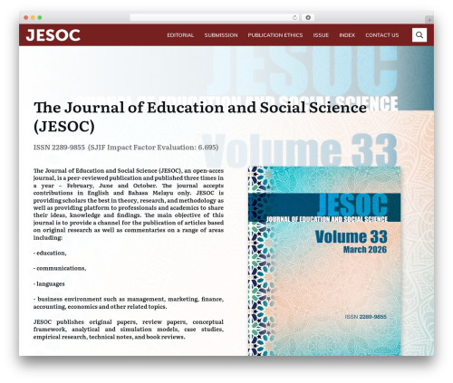 WP theme Thrive Theme Builder - jesoc.com