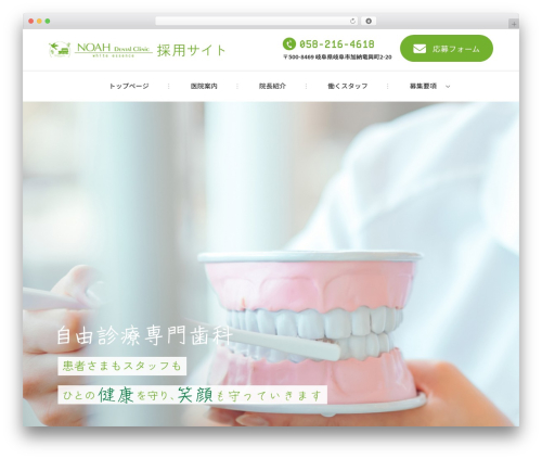 WP theme base_theme - noahdental-recruit.com