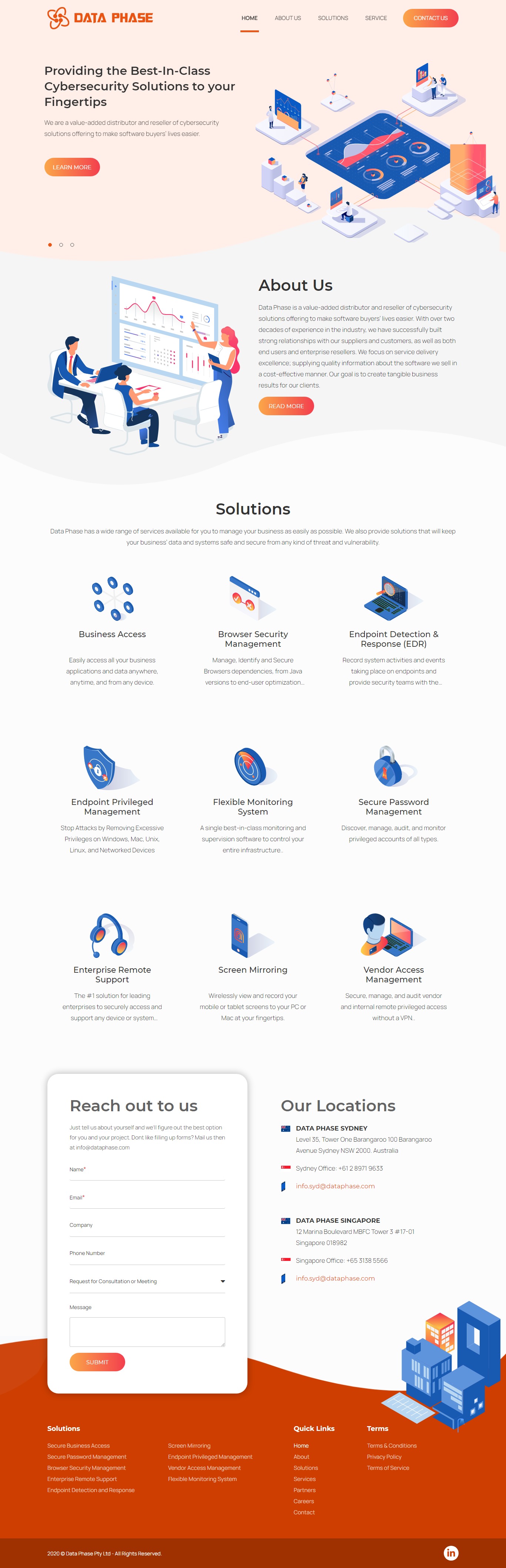 Data Phase theme WordPress by Dharmin & Elly Noor