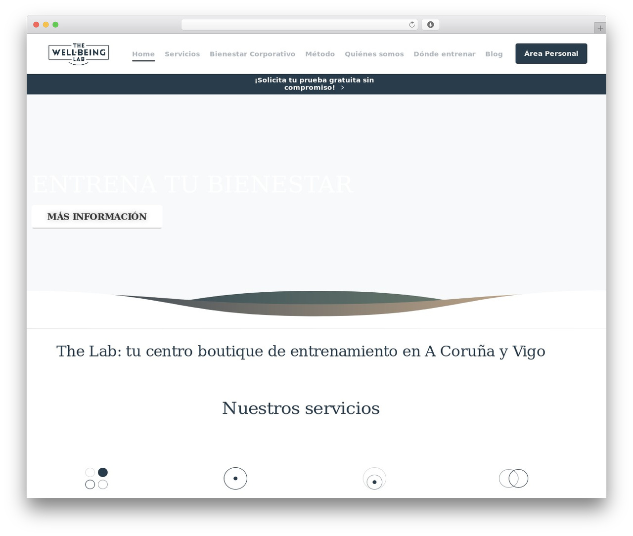 Essentials premium WordPress theme - thewell-beinglab.com