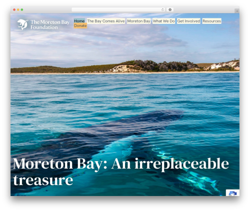 Charitable pro WordPress plugin - moretonbayfoundation.org