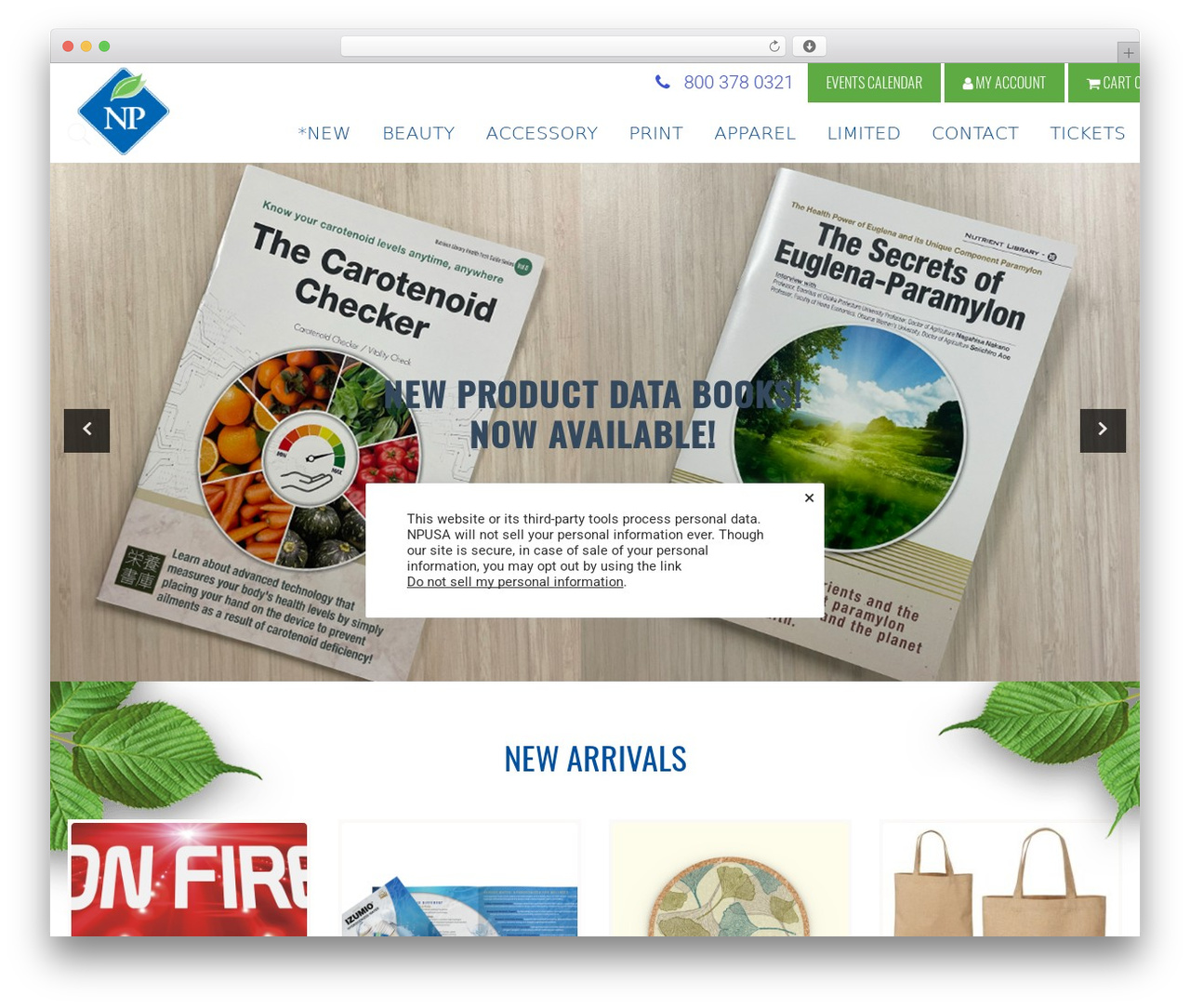 Genesis WordPress theme - npusamall.com