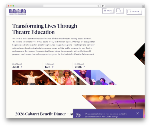 Payment plan suite WordPress plugin - theatrelab.org