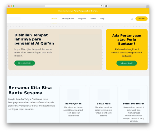 Theme WordPress eiPro Master - masjidismuhuyahya.com