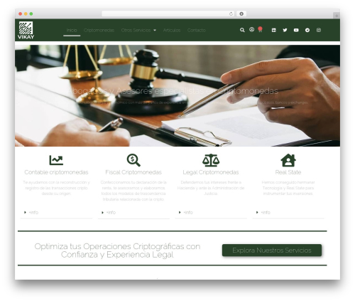 Theme WordPress Hello Elementor - vikayabogados.com