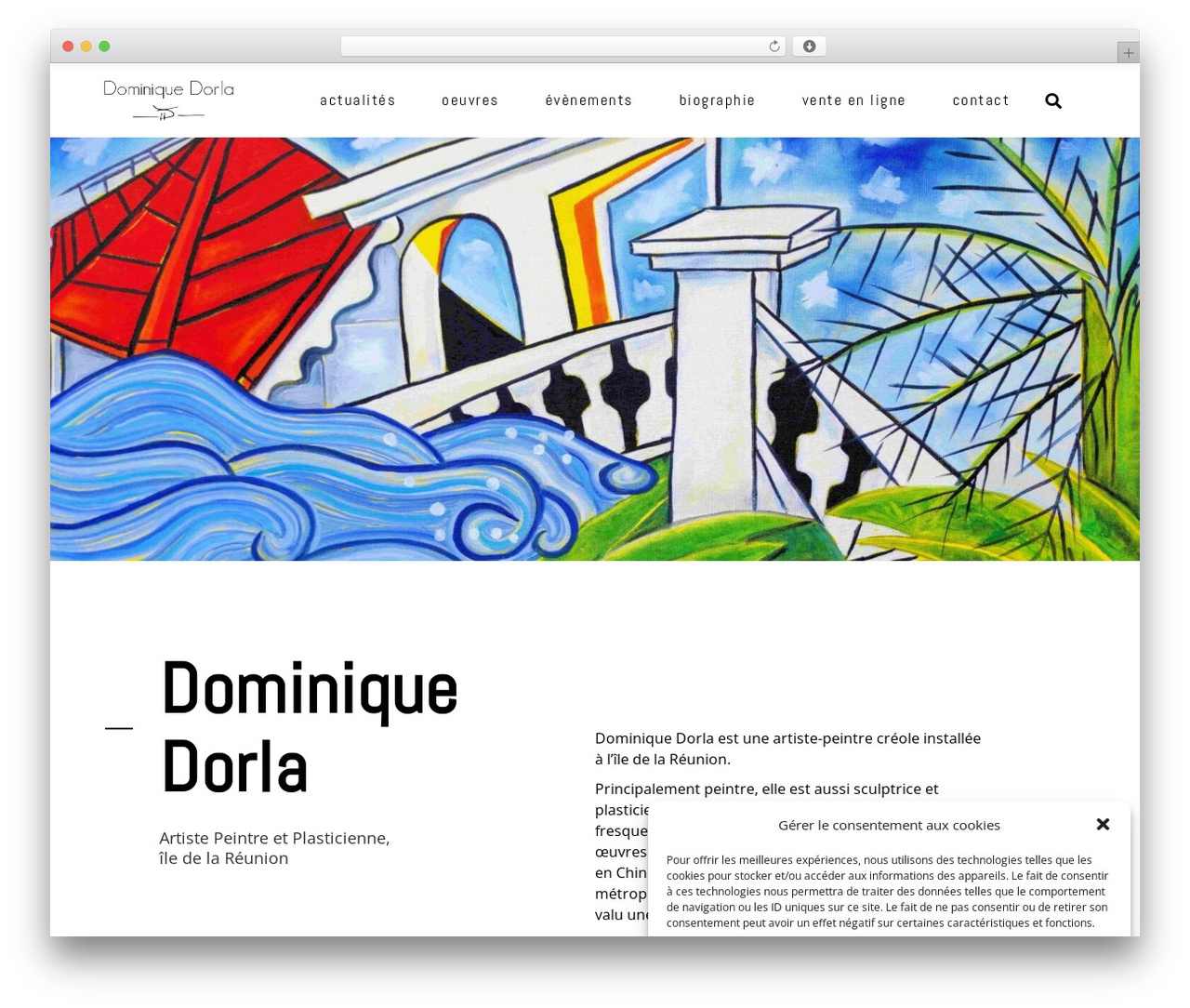 WordPress theme Smilte - dominiquedorla.re