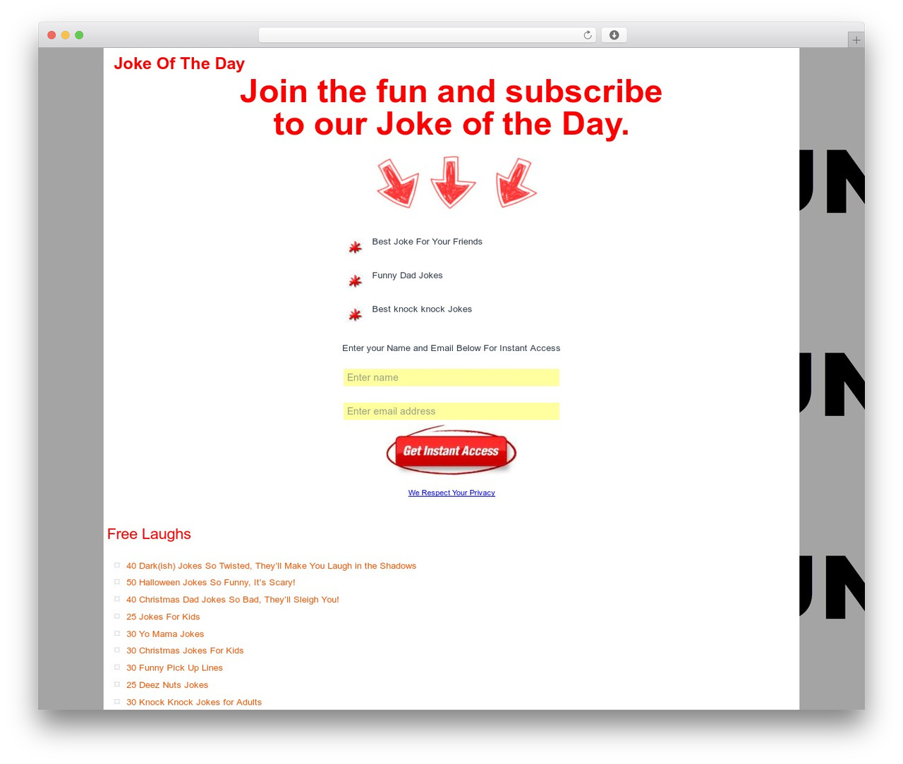 WordPress theme SimpleMobile - laughworkout.com