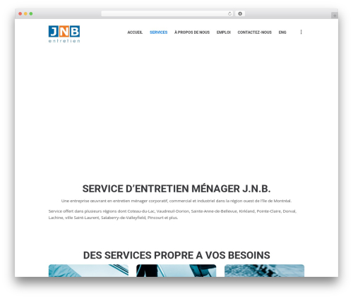 WordPress theme Solidbox - entretienjnb.com