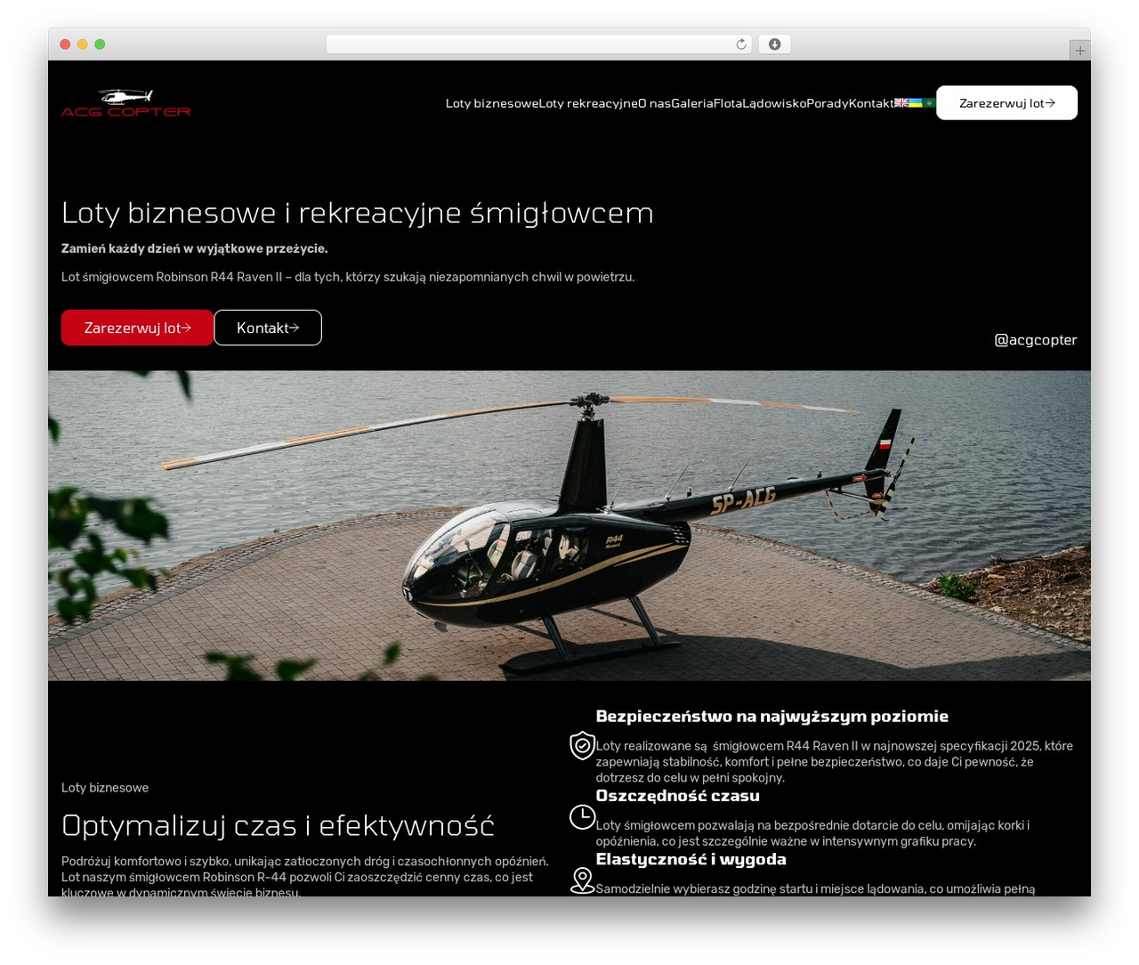 WordPress theme theme - acgcopter.pl
